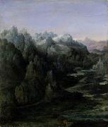 Albrecht Altdorfer Mountain Range France oil painting artist